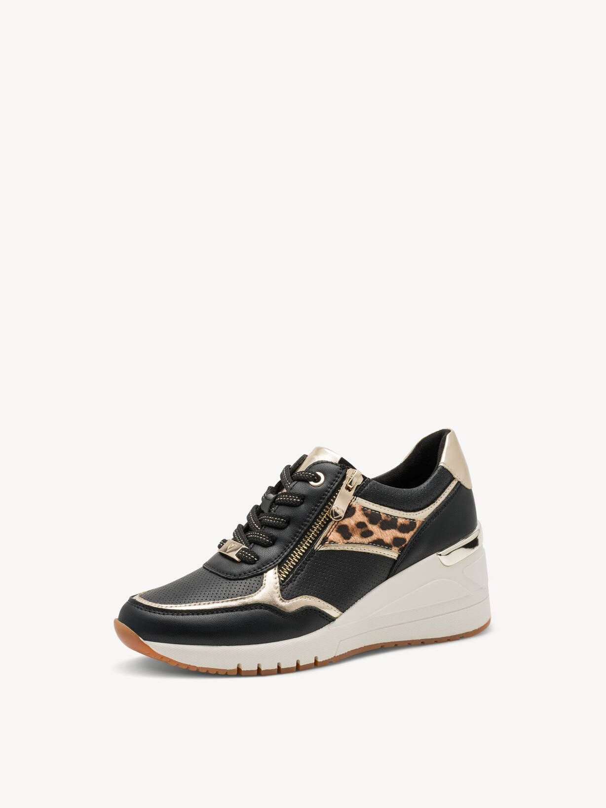 Marco Tozzi, Sneaker - nero BLACK/LEO, immagine 1 di 6