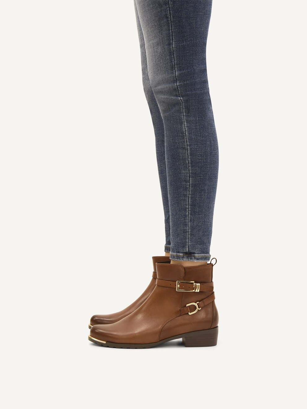 Caprice, Lederstiefelette - braun COGNAC NAPPA, Bild 2 von 6