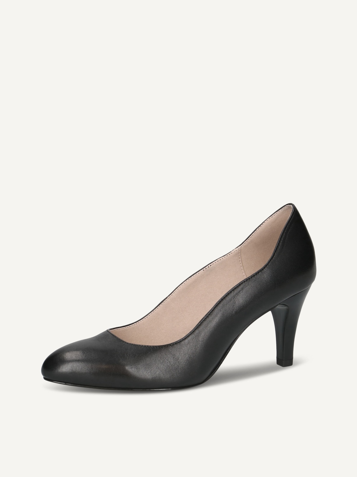 Caprice, Escarpin en cuir - noir BLACK NAPPA, image 2 sur 5