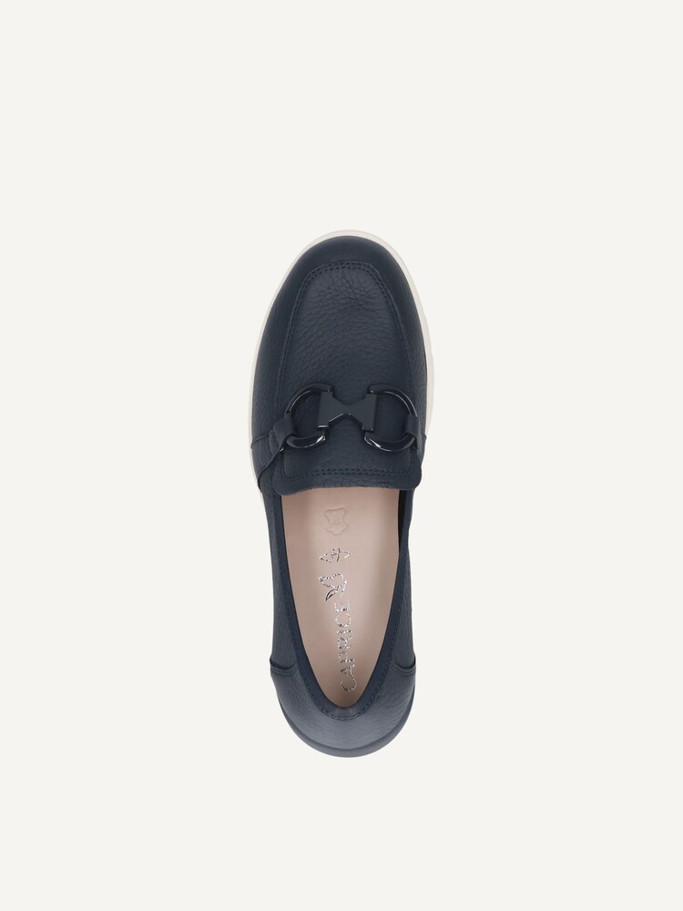 Caprice, Slipper en cuir - bleu OCEAN DEER, image 4 sur 5