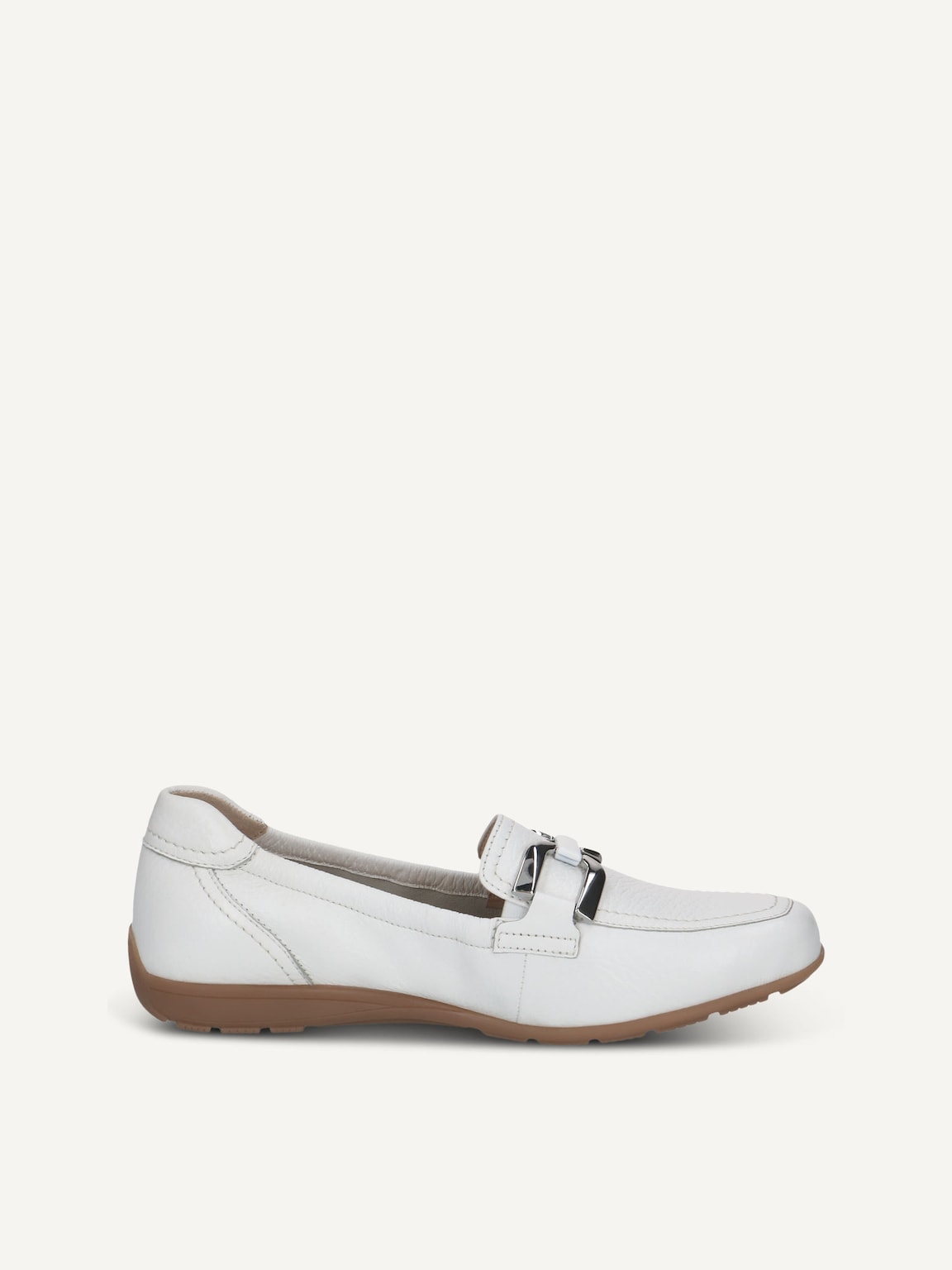 Caprice, Leather Moccasin - white WHITE DEER, image 3 of 5