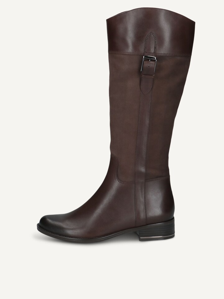Caprice, Bottes en cuir - marron DK BROWN COMB