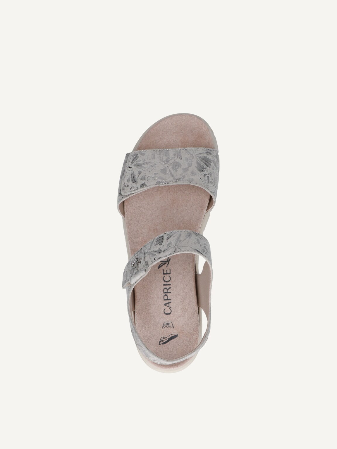 Caprice, Leather Sandal - white OFFWHITE/SILV., image 5 of 5