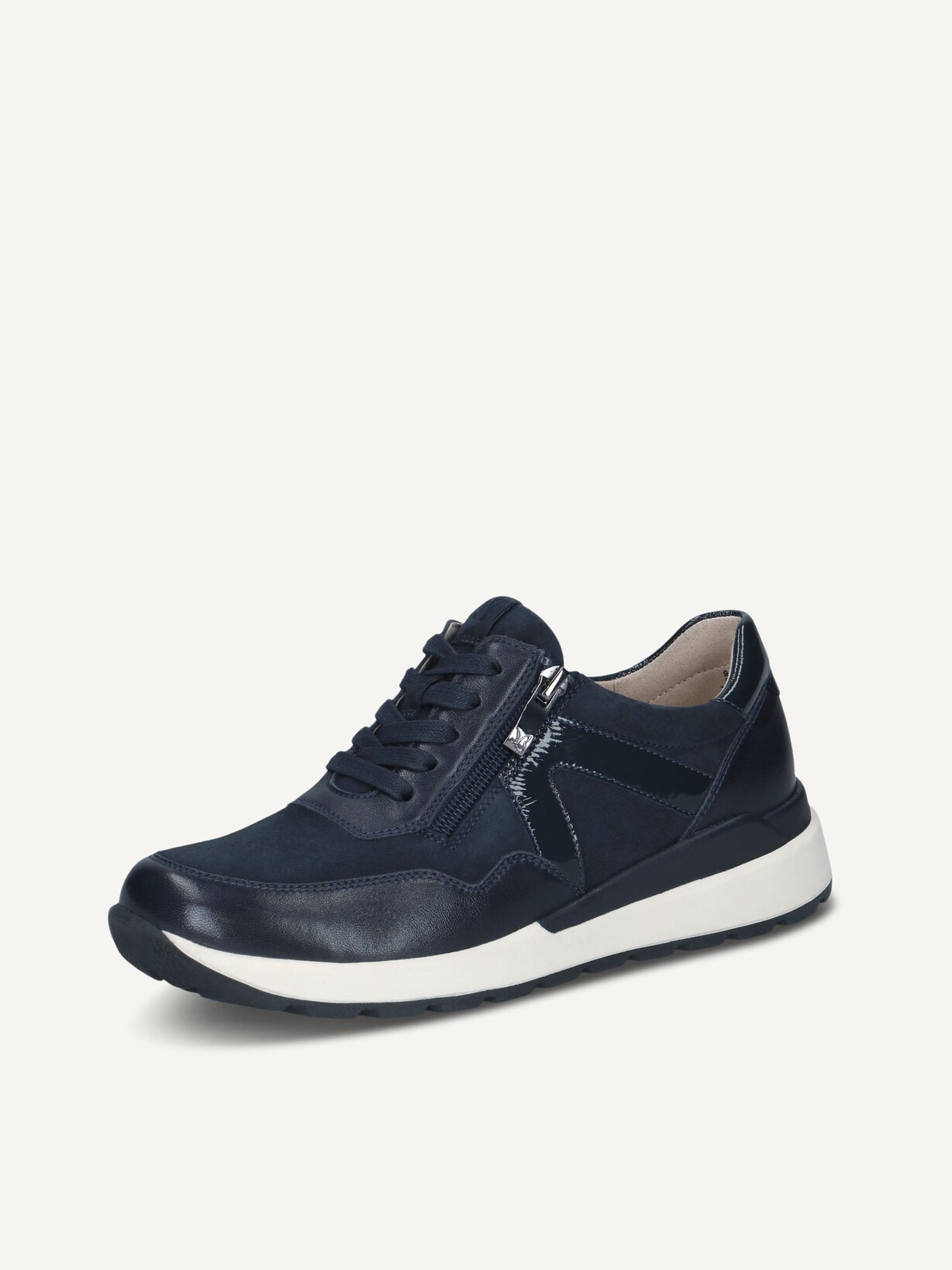 Caprice, Leather Sneaker - blue OCEAN COMB, image 3 of 6