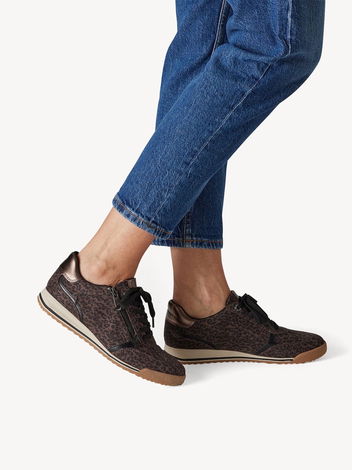 Marco Tozzi, Sneaker - beige LEO TAUPE, Bild 2 von 7