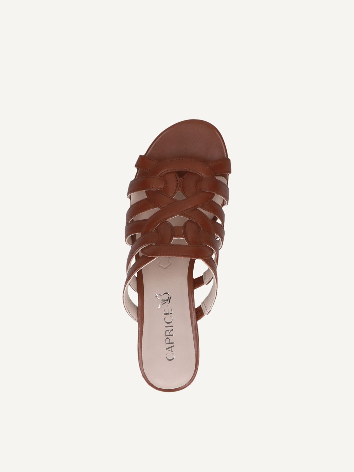 Caprice, Leather Mule - brown COGNAC NAPPA, image 6 of 6
