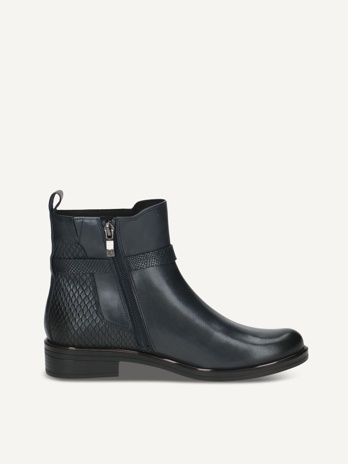 Caprice, Leather Bootie - blue OCEAN COMB, image 3 of 5