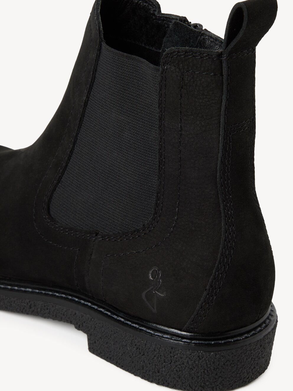 Marco Tozzi, Bottine Chelsea en cuir - noir BLACK, image 4 sur 6