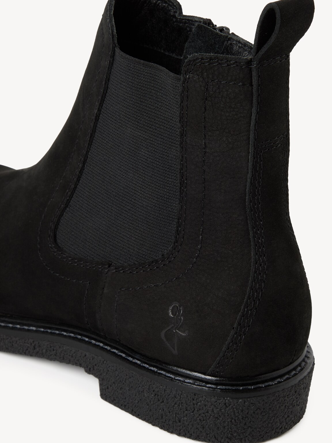 Marco Tozzi, Bottine Chelsea en cuir - noir BLACK, image 5 sur 6