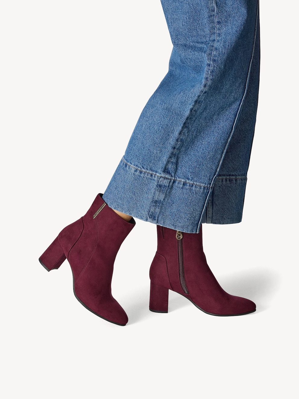Marco Tozzi, Stiefelette - rot MULBERRY, Bild 2 von 7