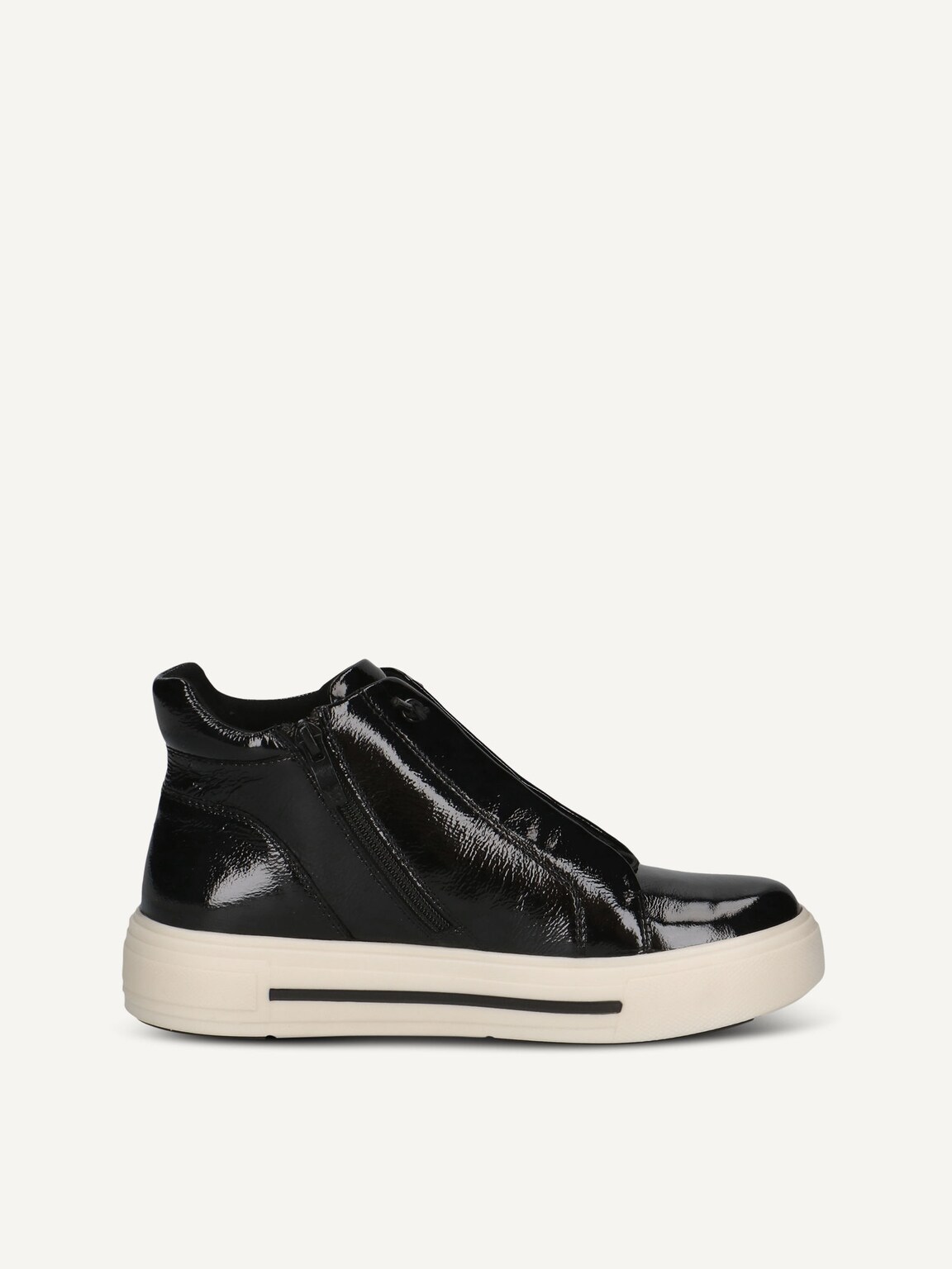 Caprice, Leather Sneaker - black BLACK NAPLAK, image 3 of 5