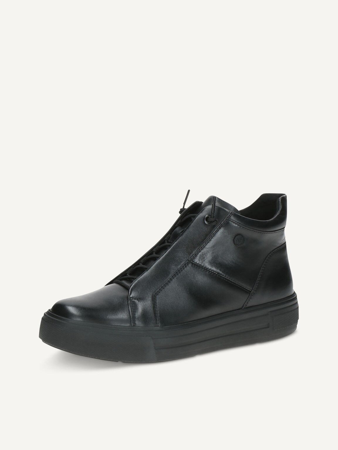 Caprice, Leather Sneaker - black BLACK NAPPA, image 1 of 5