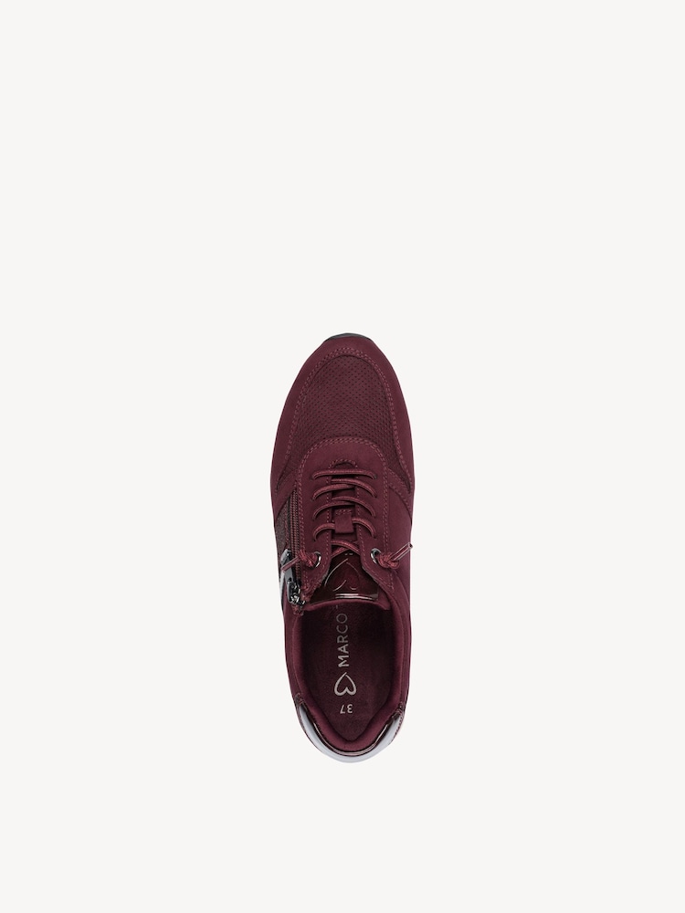 Marco Tozzi, Sneaker - rosso MULBERRY COMB, immagine 3 di 6
