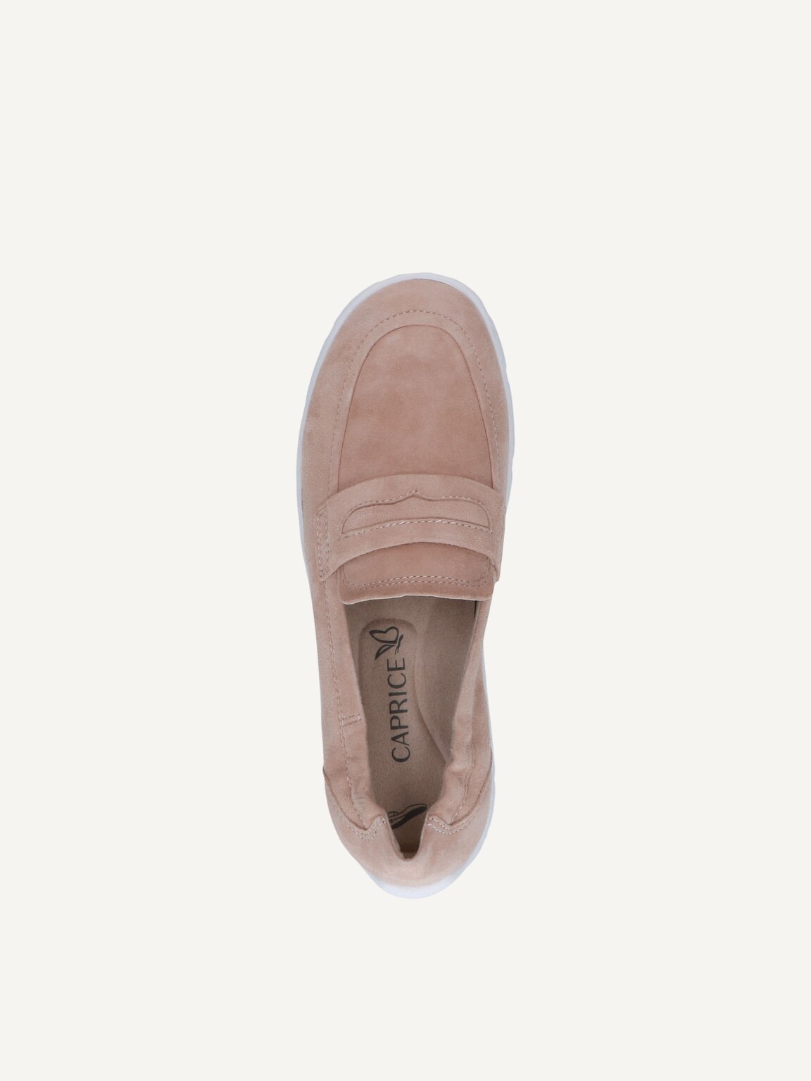 Caprice, Leather Slipper - beige CREAM SUEDE, image 5 of 5