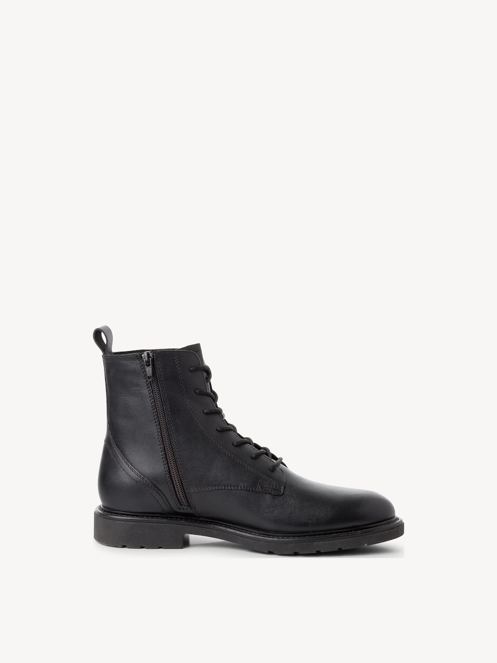 Marco Tozzi, Leren Enkellaarsje - zwart BLACK, afbeelding 7 van 7