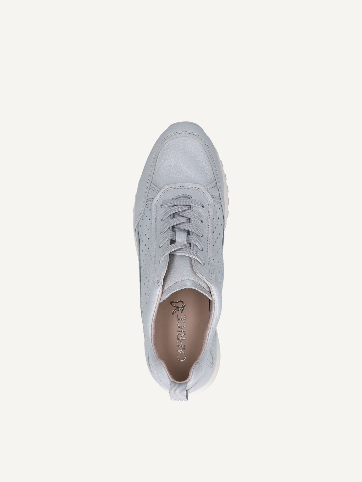 Caprice, Leather Sneaker - blue LT.BLU.PER.DEE, image 6 of 6