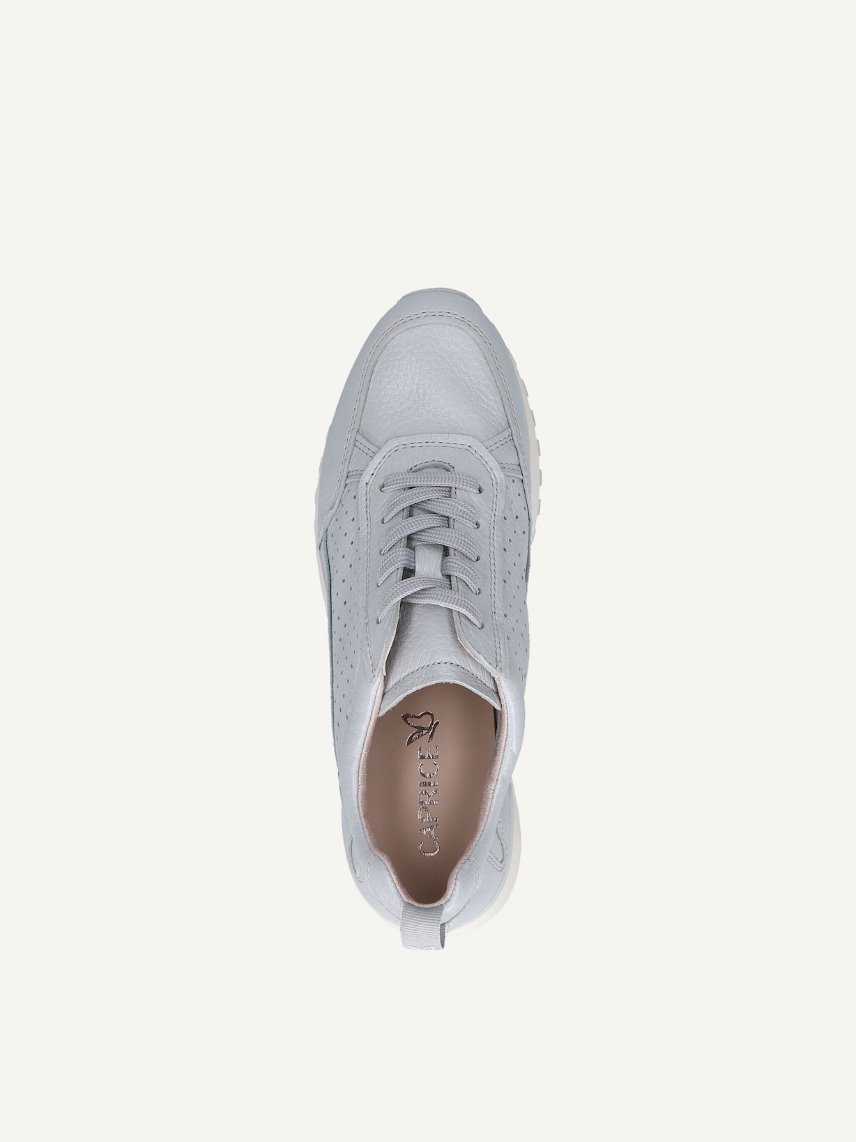 Caprice, Basket en cuir - bleu LT.BLU.PER.DEE, image 5 sur 6