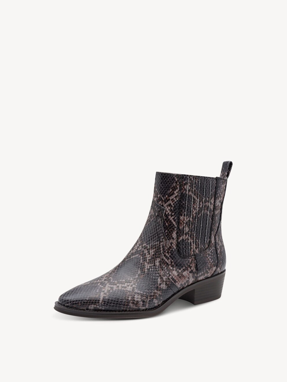 Marco Tozzi, Stiefelette - braun CAFE STRUCTURE, Bild 2 von 6