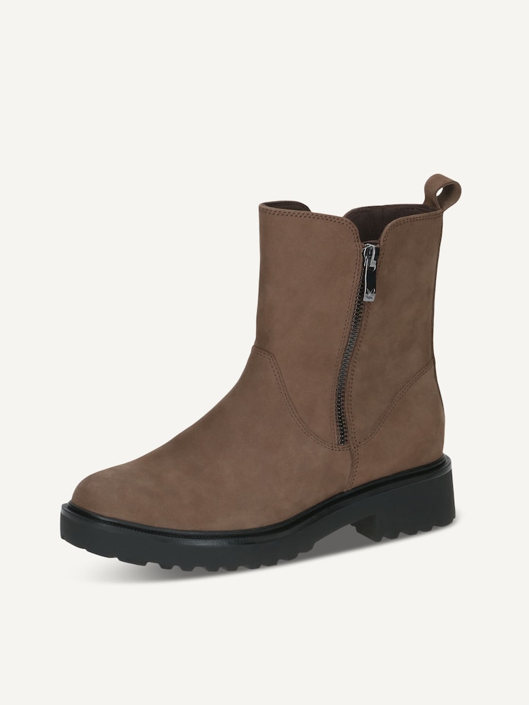 Caprice, Bottine en cuir - beige TAUPE NUBUC, image 3 sur 6