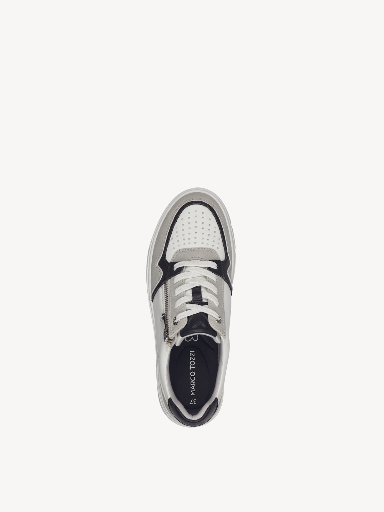 Marco Tozzi, Sneaker - weiß WHITE/BLACK, Bild 5 von 6