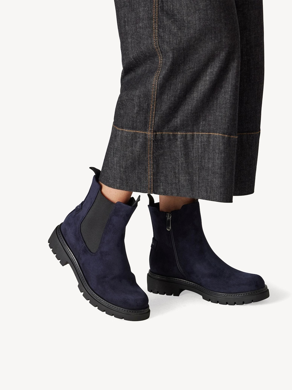 Marco Tozzi, Bottine Chelsea - bleu DK.NAVY, image 2 sur 7