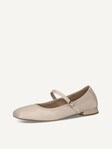 Not selected, Caprice, Leather Ballerina - beige ECRU PERL.DEER