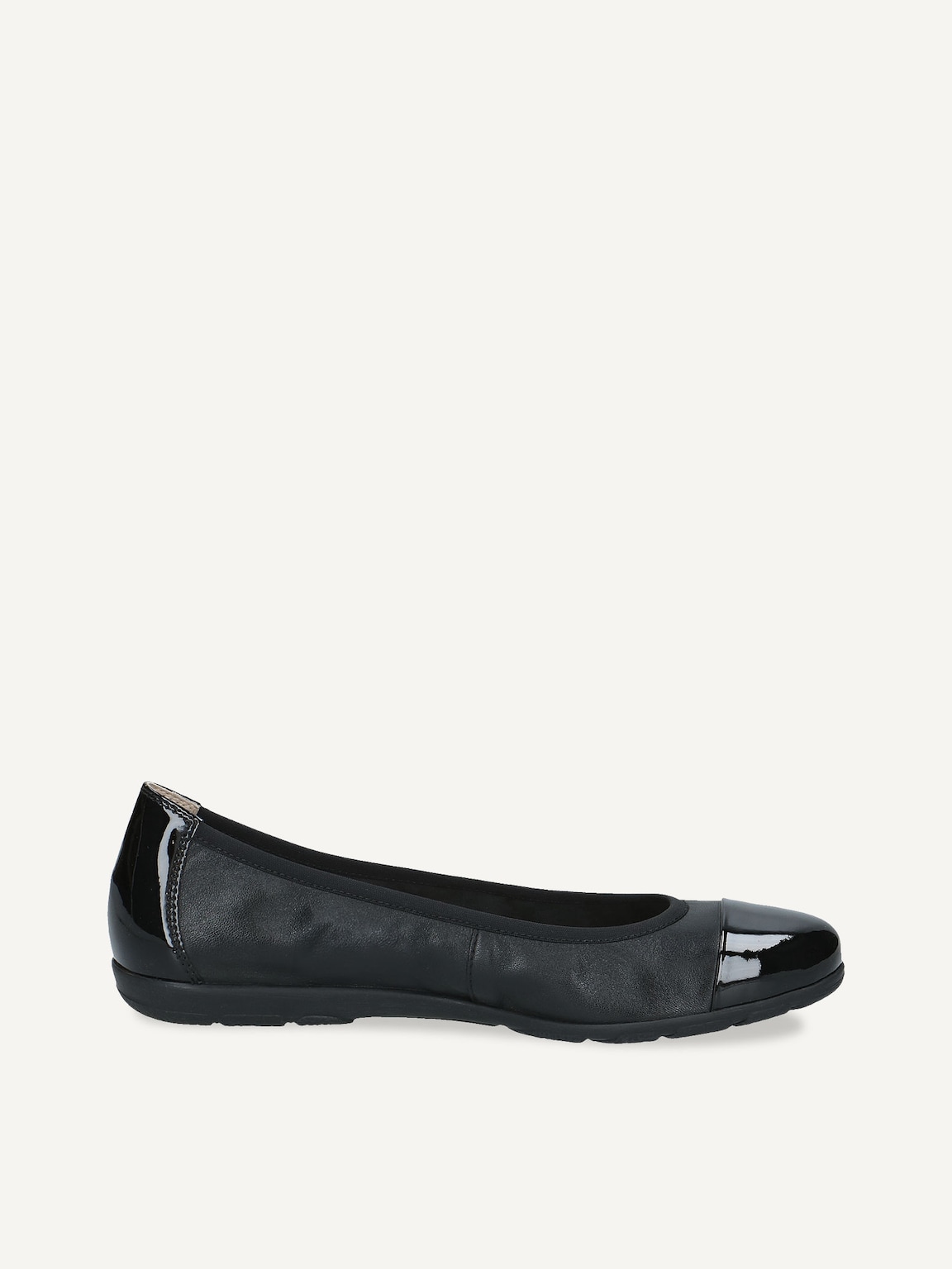 Caprice, Leather Ballerina - black BLACK COMB, image 3 of 5