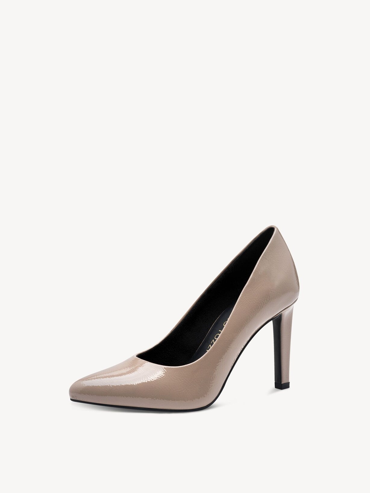 Marco Tozzi, Decolleté - beige TAUPE PATENT, immagine 1 di 6