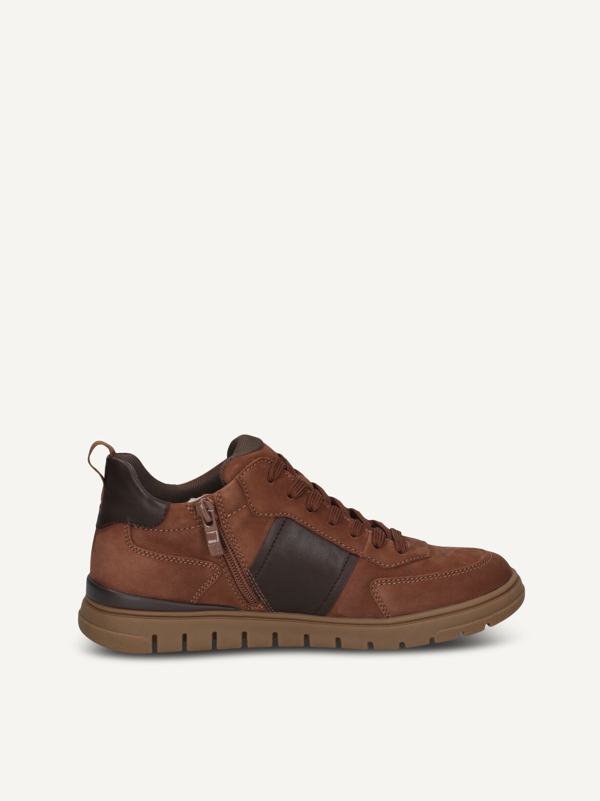 Caprice, Basket en cuir - marron COGNAC COMB, image 4 sur 6