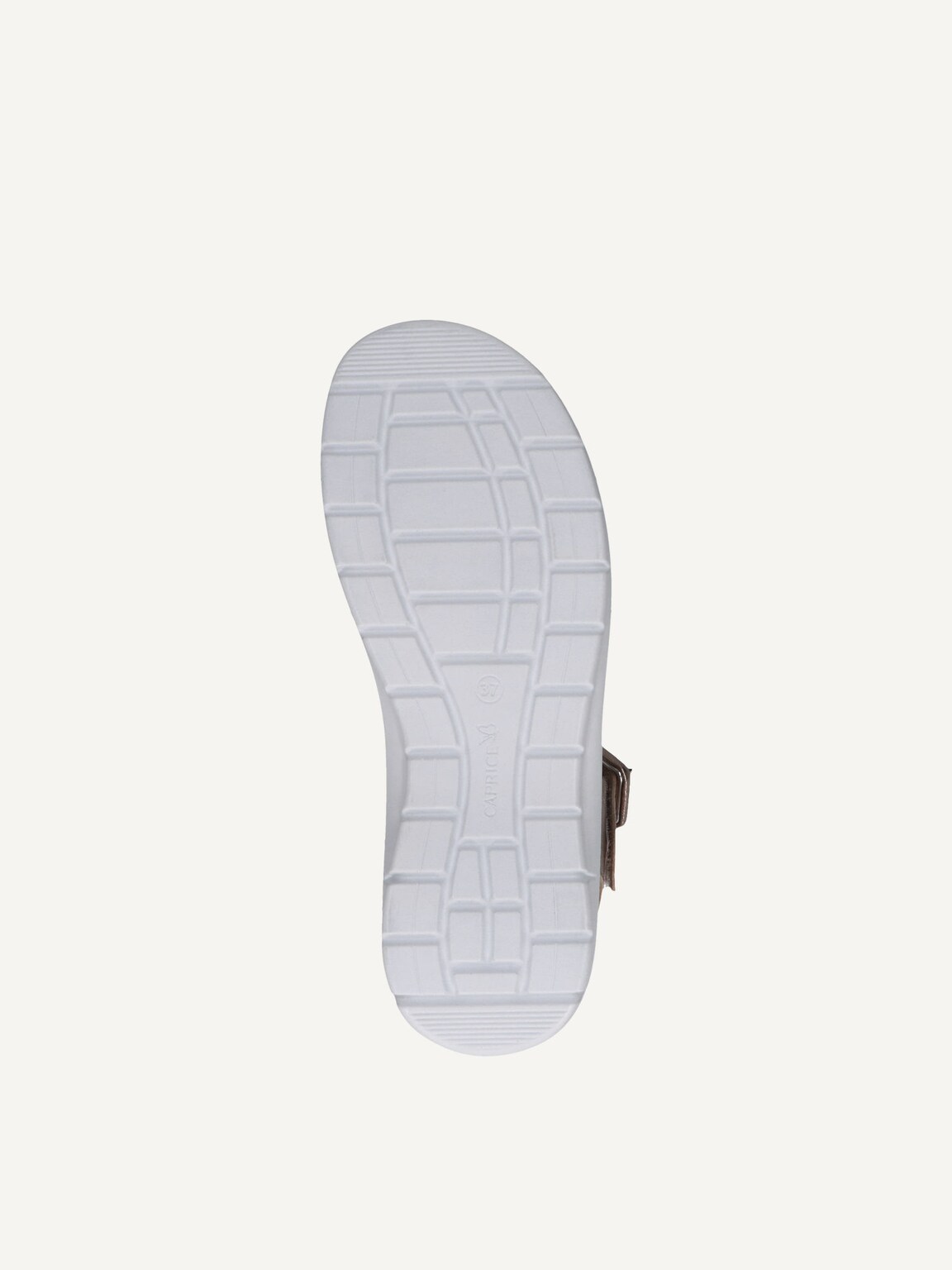 Caprice, Leather Sandal - brown TAUPE METALLIC, image 4 of 5