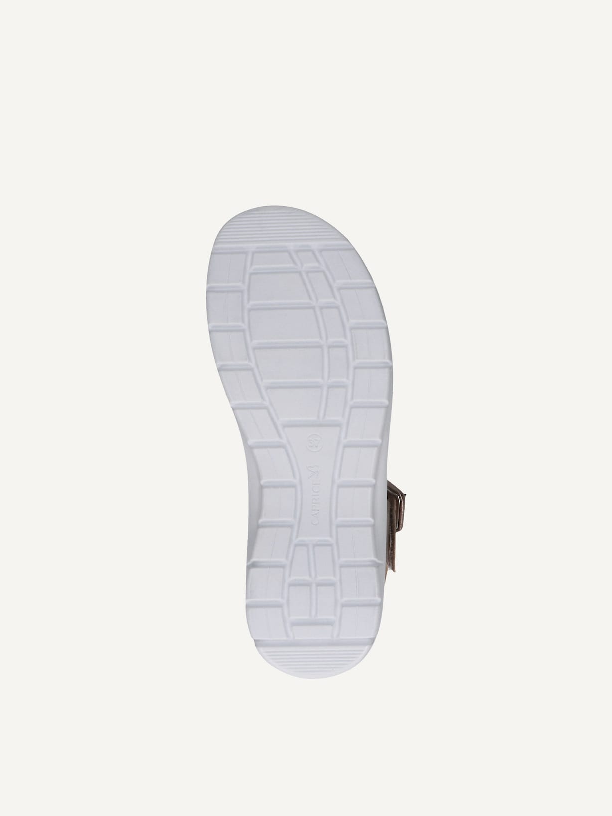 Caprice, Sandale en cuir - marron TAUPE METALLIC, image 5 sur 5