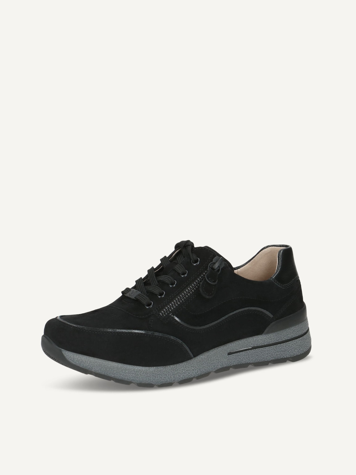 Caprice, Leather Sneaker - black BLACK COMB, image 1 of 5