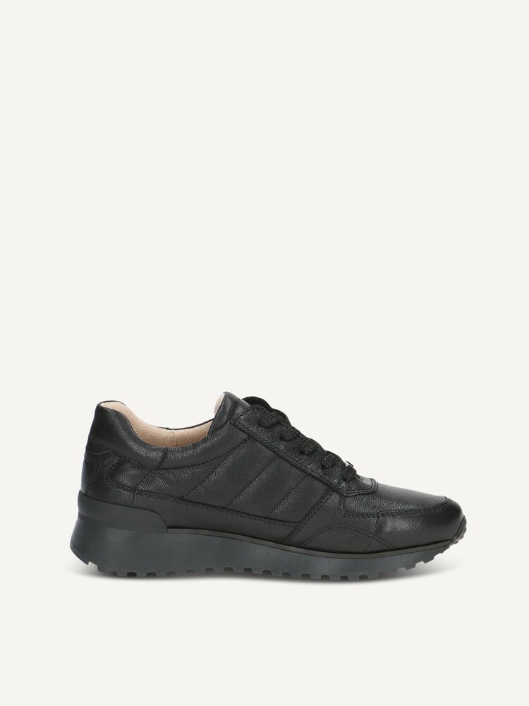 Caprice, Leather Sneaker - black BLACK/BLK SOLE, image 3 of 5