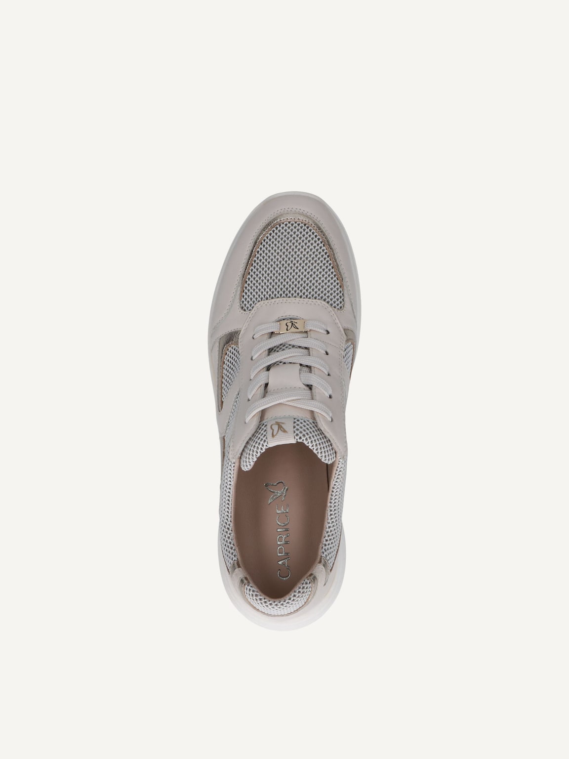 Caprice, Sneaker - white OFFWH/LT GOLD, image 5 of 5