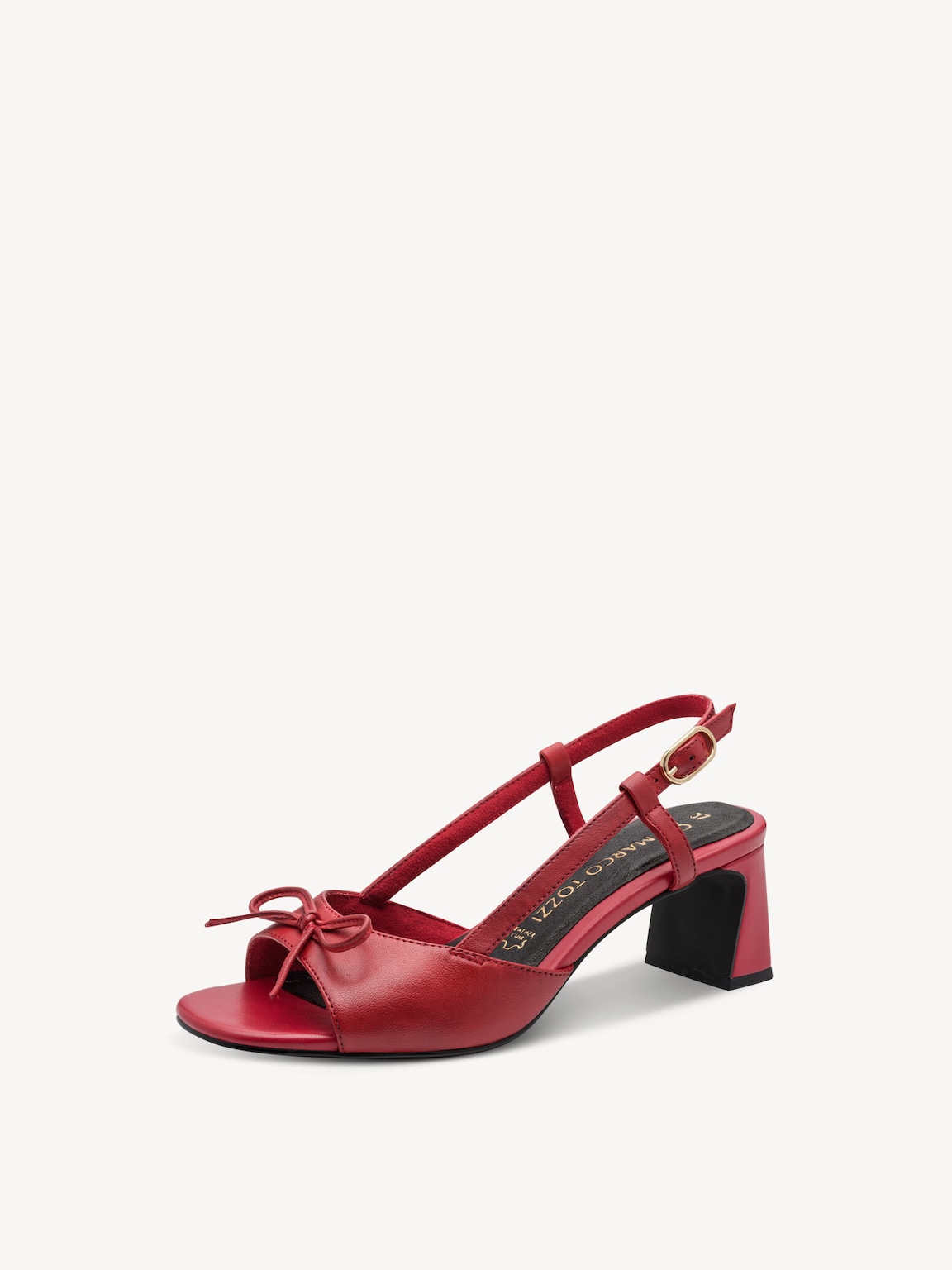 Marco Tozzi, Sandalo - rosso RED, immagine 2 di 6
