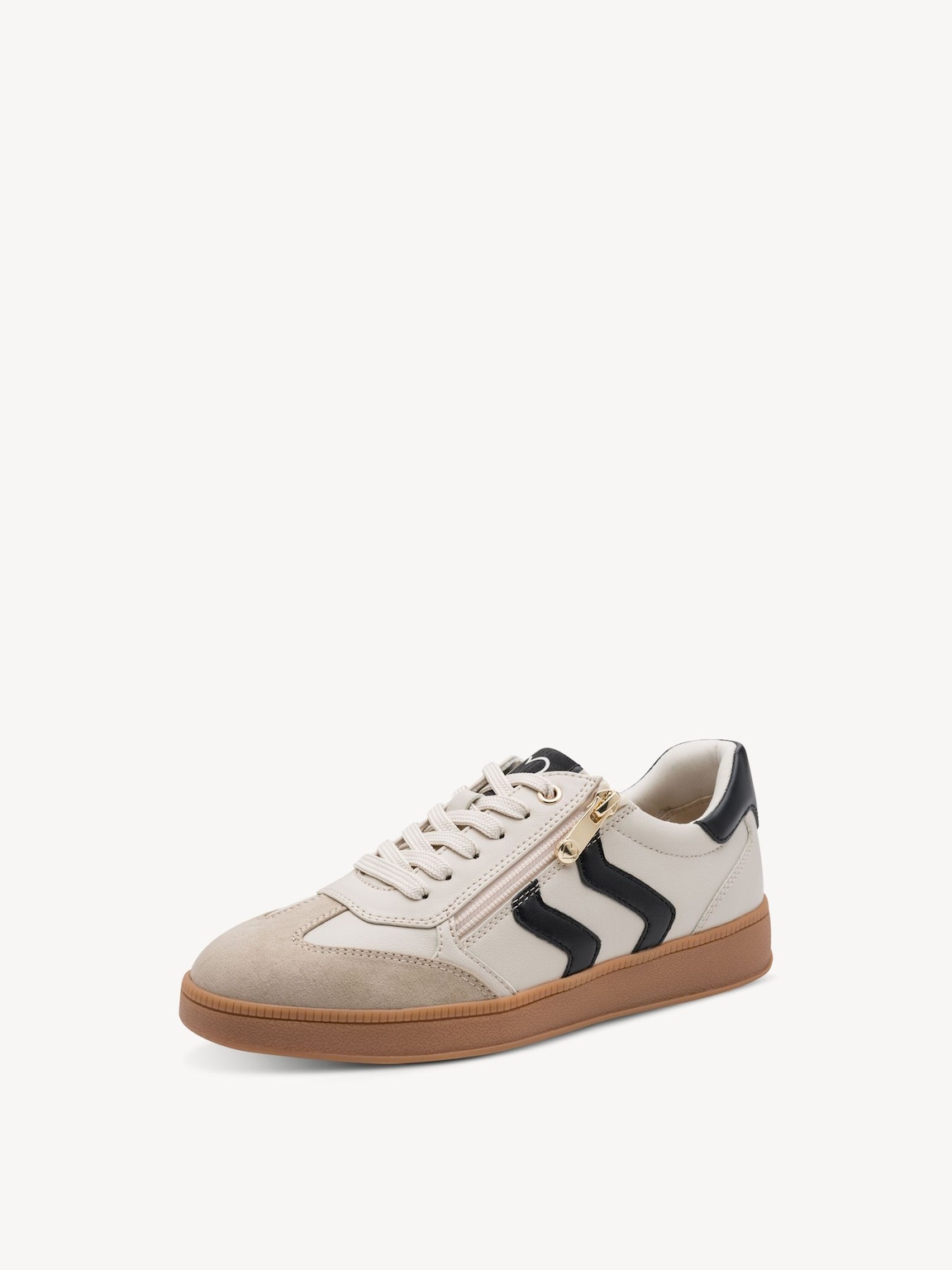 Marco Tozzi, Sneaker - beige IVORY COMB, immagine 2 di 6