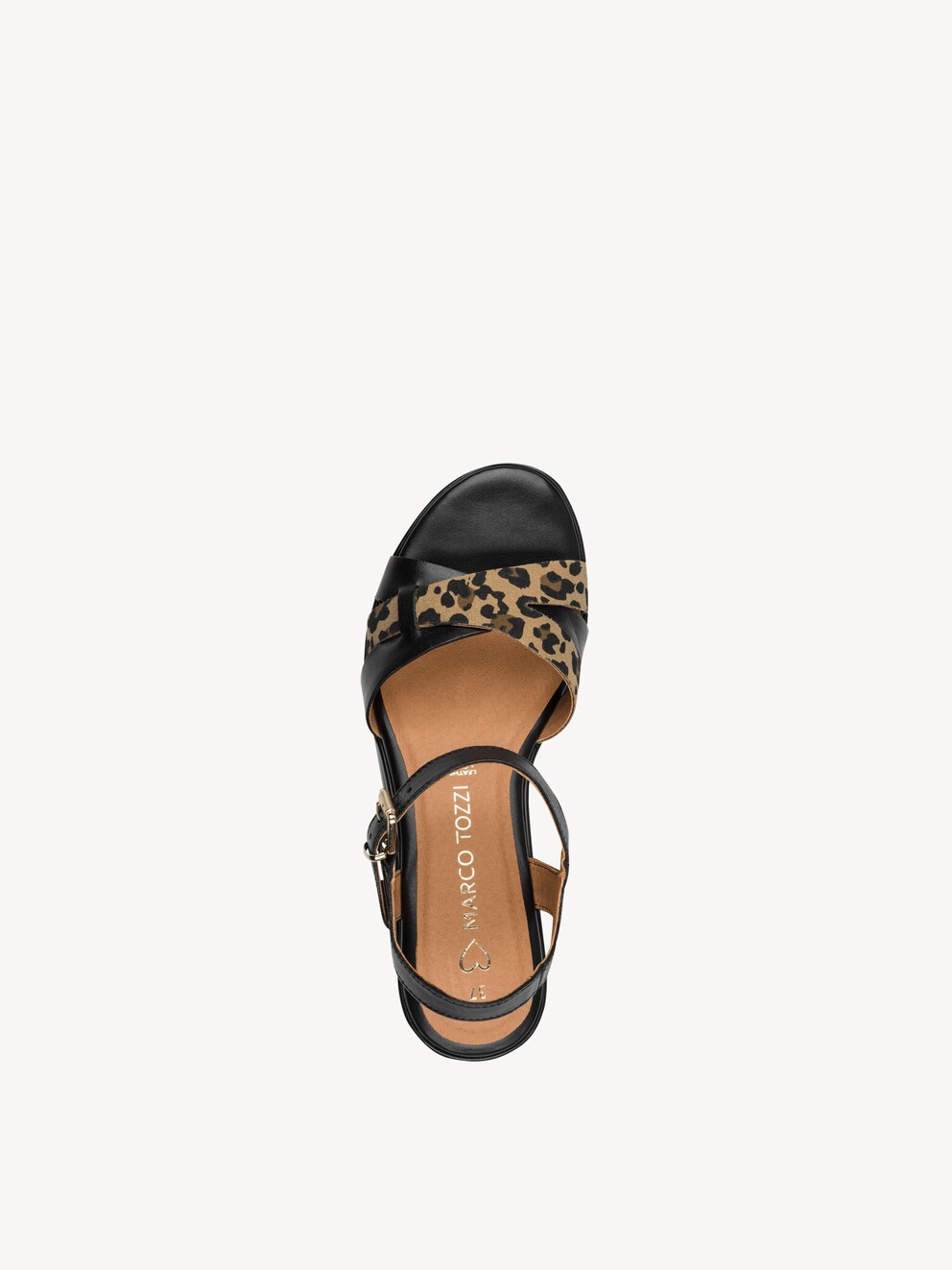 Marco Tozzi, Sandalette - sort BLACK COMB, billede 5 af 6