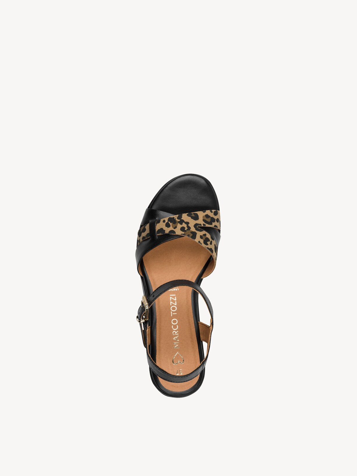 Marco Tozzi, Sandalette - sort BLACK COMB, billede 5 af 6