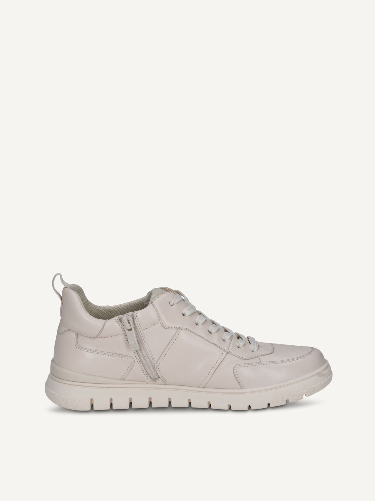 Caprice, Basket en cuir - blanc OFFWHITE NAPPA, image 3 sur 5