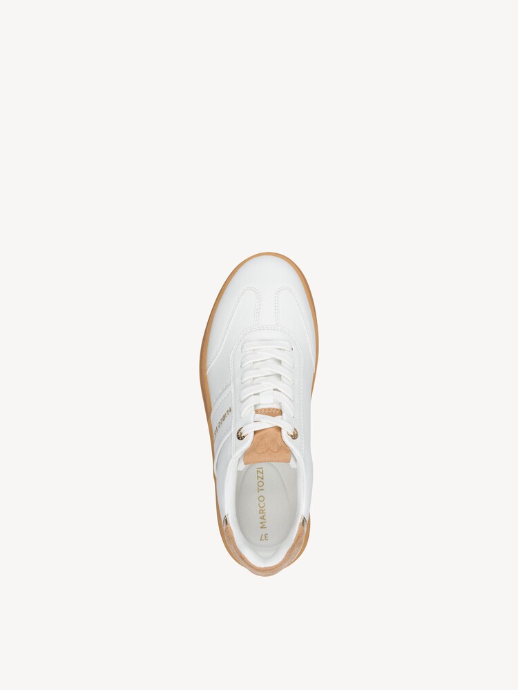 Marco Tozzi, Sneaker - bianco WHITE COMB, immagine 4 di 7