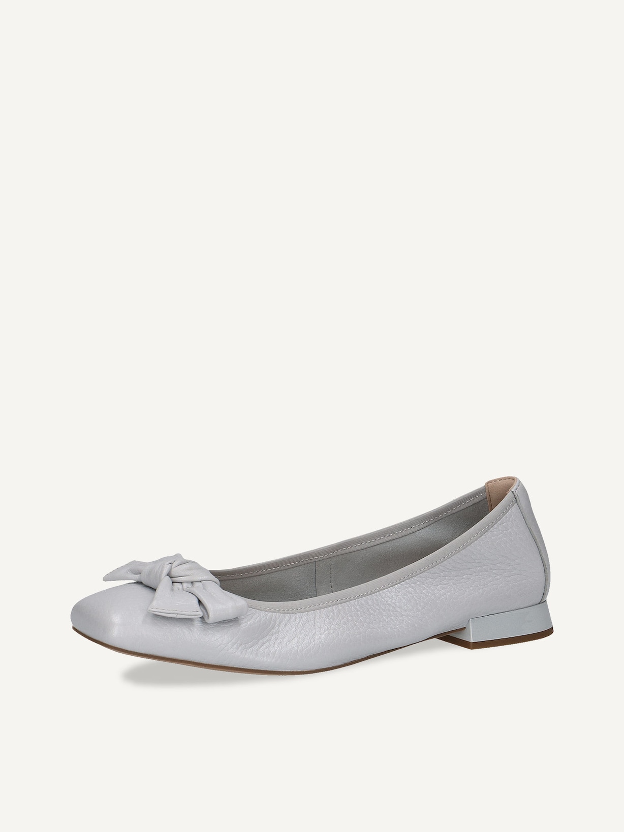 Caprice, Ballerine en cuir - bleu LT.BLUE PE.DEE, image 5 sur 11