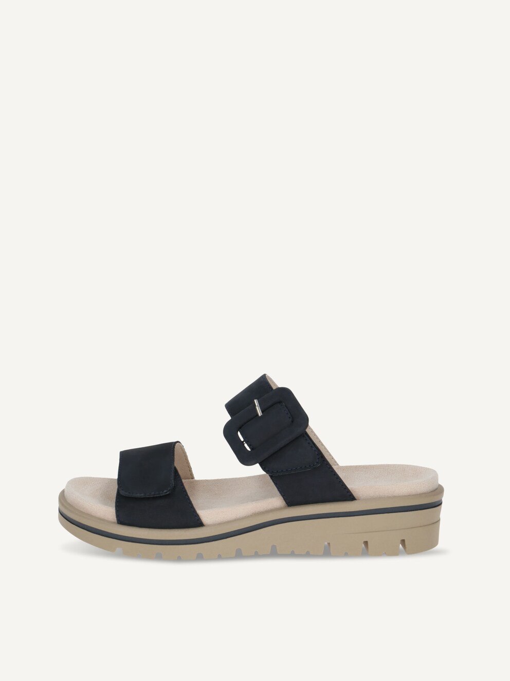 Caprice, Mule en cuir - bleu OCEAN NUBUC, image 1 sur 5