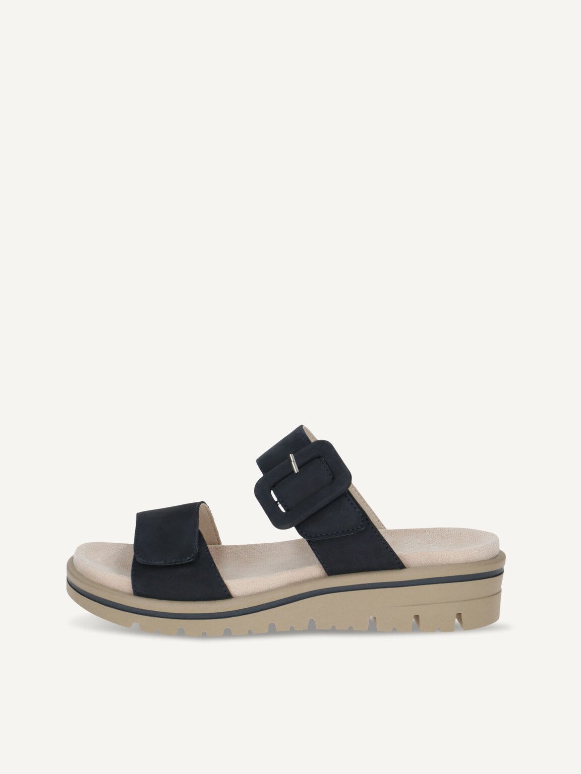 Caprice, Leather Mule - blue OCEAN NUBUC, image 2 of 5