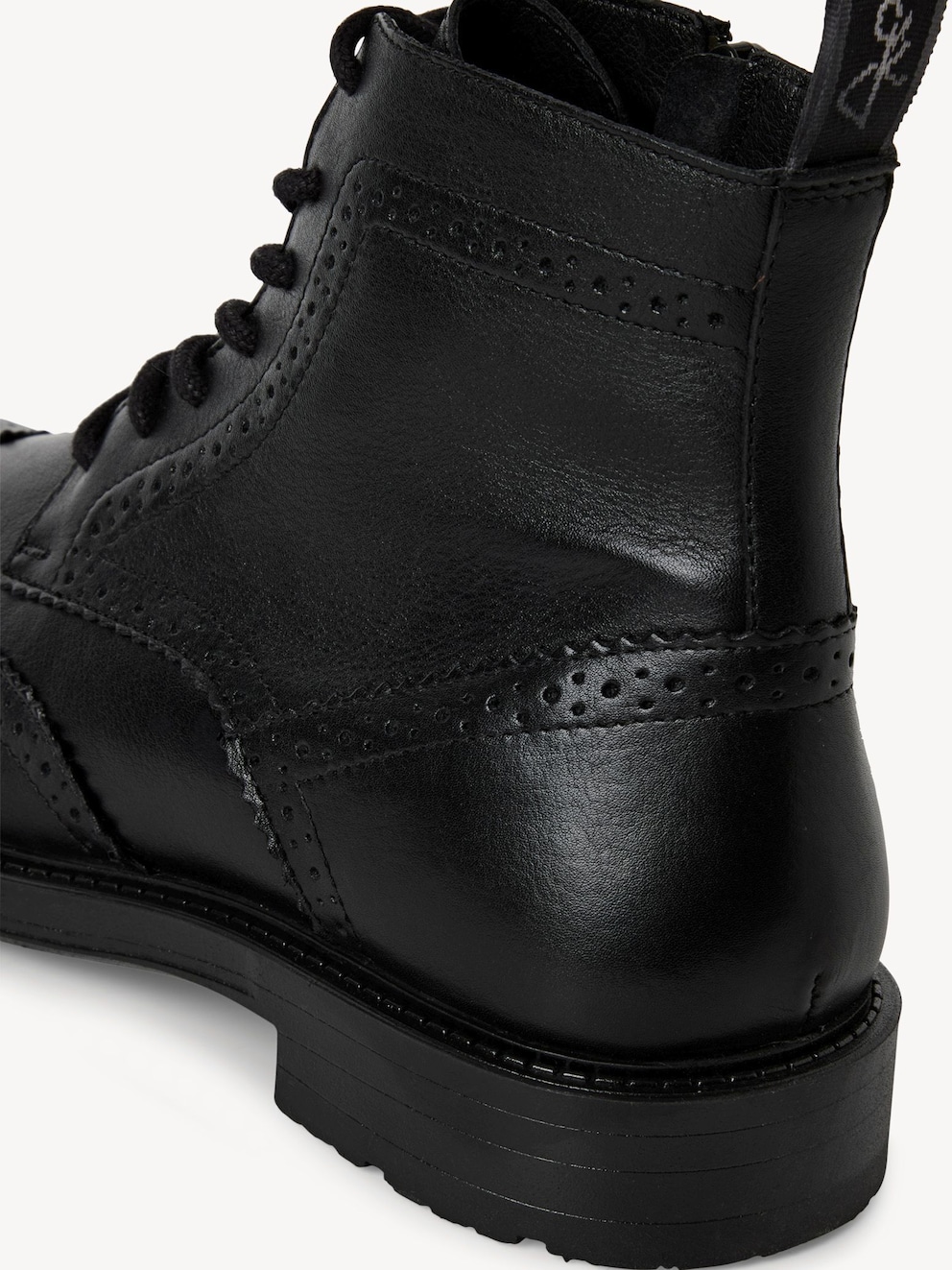 Marco Tozzi, Leren Enkellaarsje - zwart BLACK NAPPA, afbeelding 4 van 6