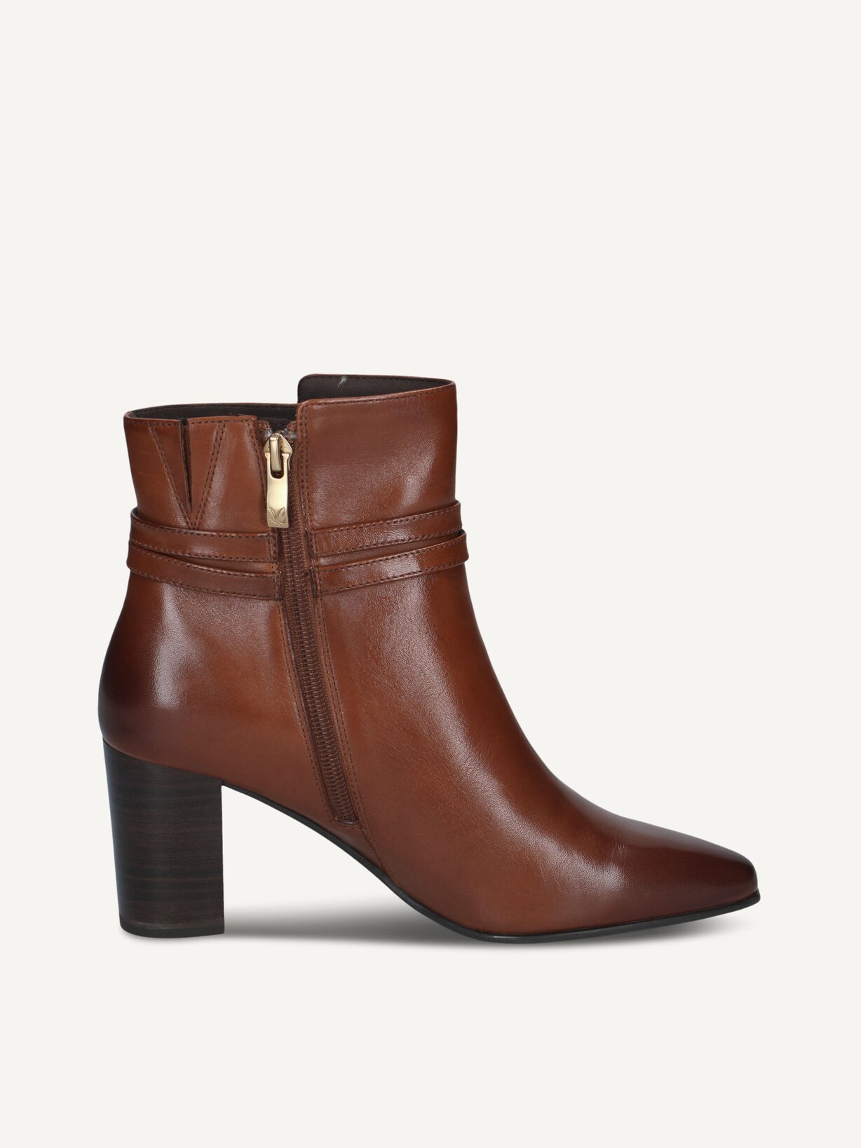 Caprice, Bottine en cuir - marron COGNAC NAPPA, Image 3 of 5