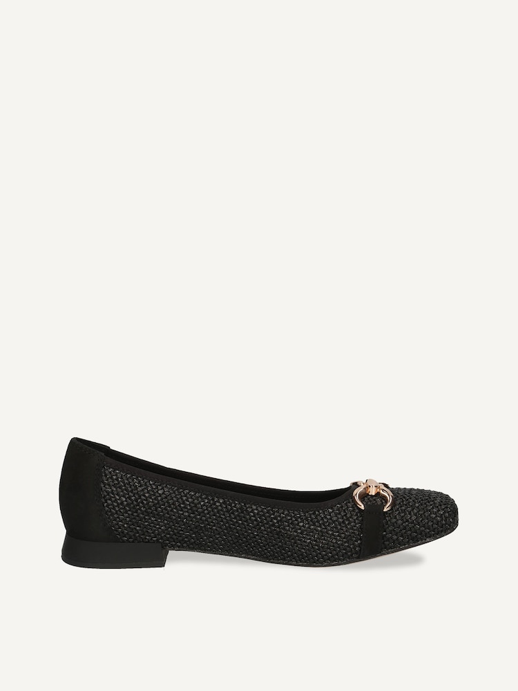 Caprice, Ballerine - noir BLACK COMB, image 3 sur 5