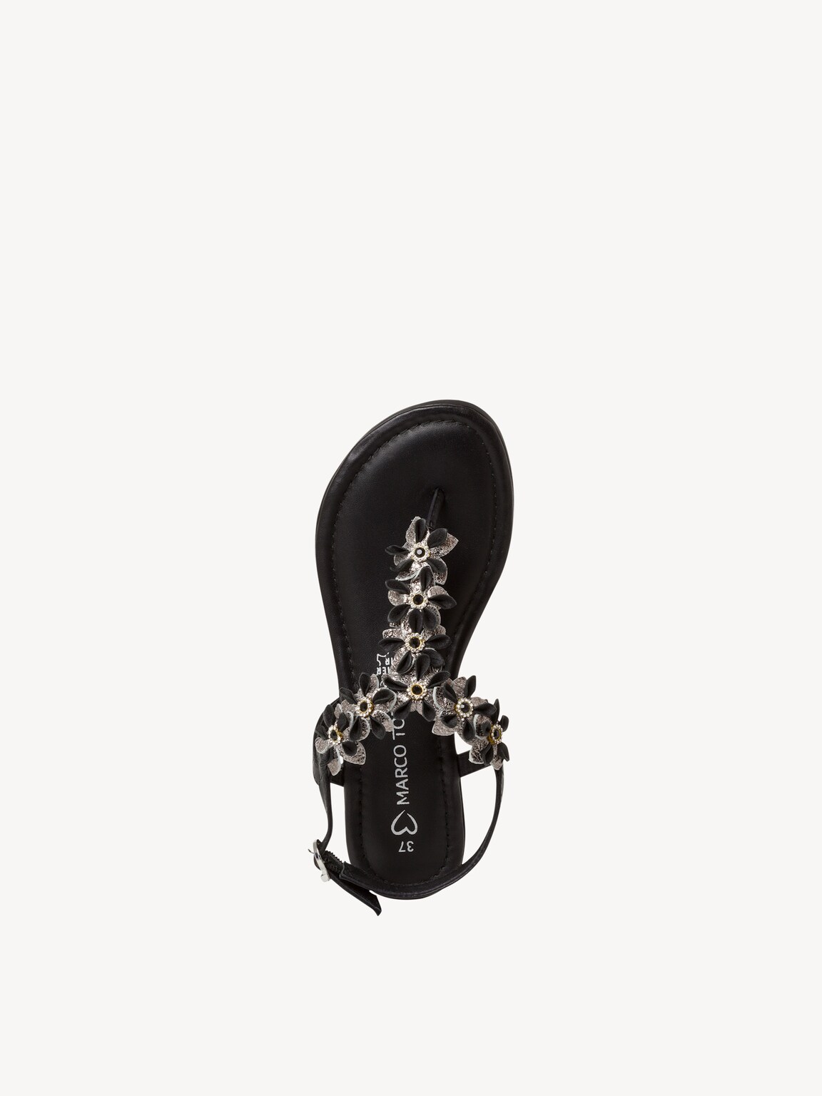 Marco Tozzi, Sandalo - nero BLACK COMB, immagine 3 di 6