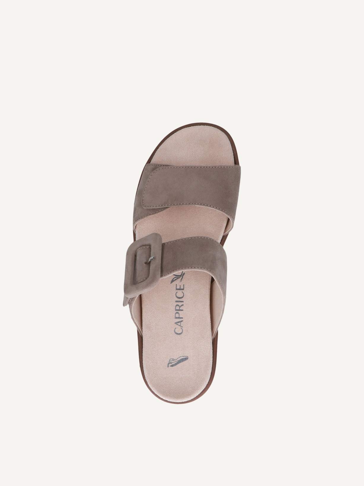 Caprice, Mule en cuir - marron TAUPE SUEDE, image 4 sur 5