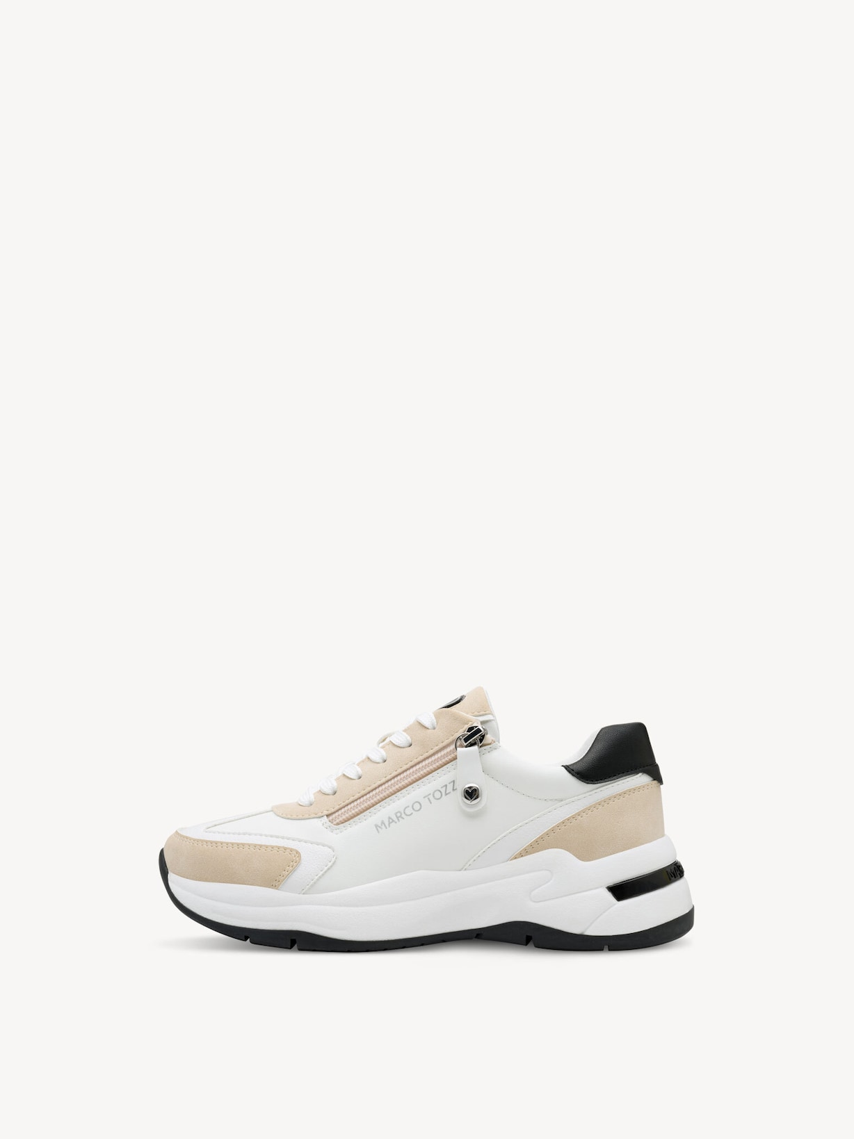 Marco Tozzi, Sneaker - weiß WHITE/BLACK, Bild 2 von 6