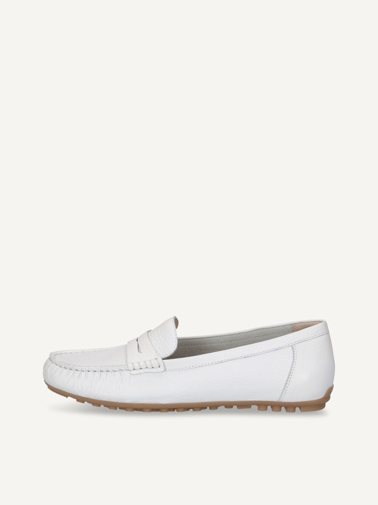 Caprice, Mocassin en cuir - blanc WHITE DEER, image 1 sur 5